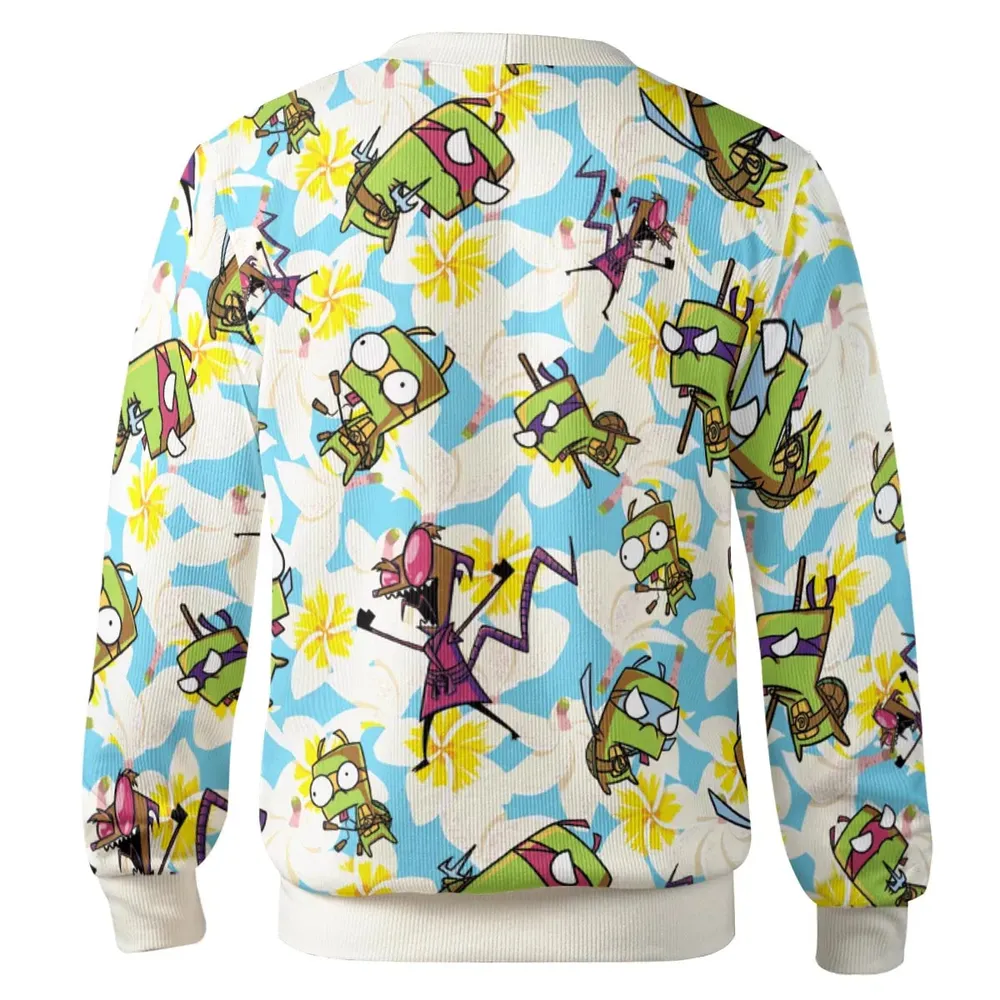 Invader Turtles Cardigan - 3