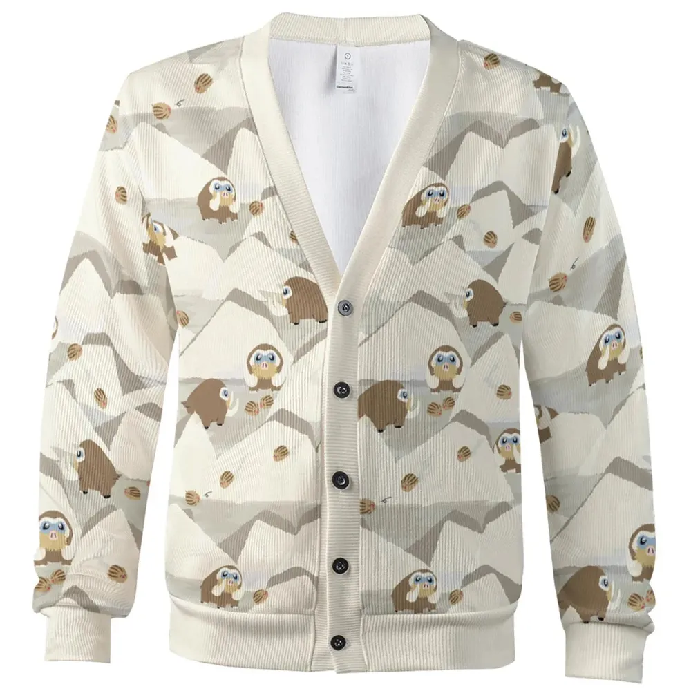Mamoswine Anime Mamouth Cardigan - 2