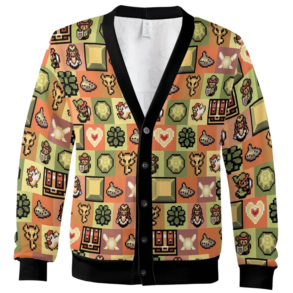 Nintendo Seamless Pattern Cardigan - 2