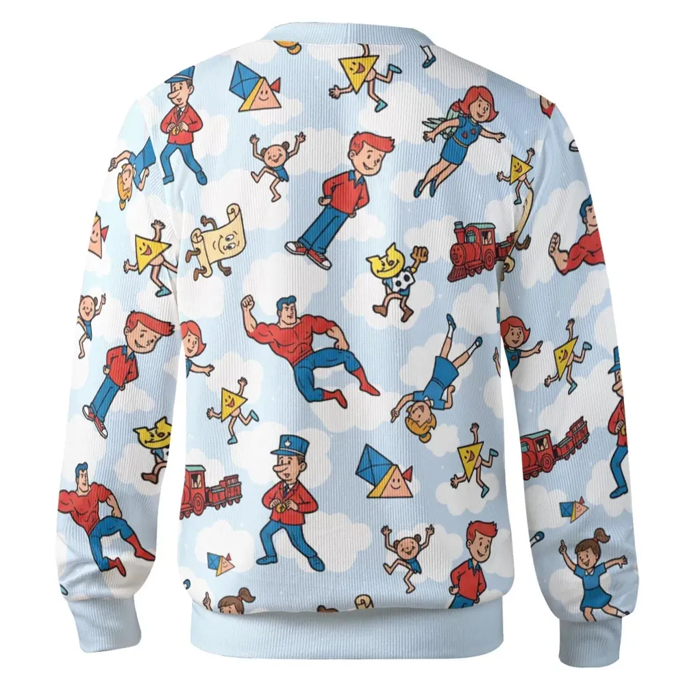 Nostalgic Style Schoolhouse Rock Cardigan - 3