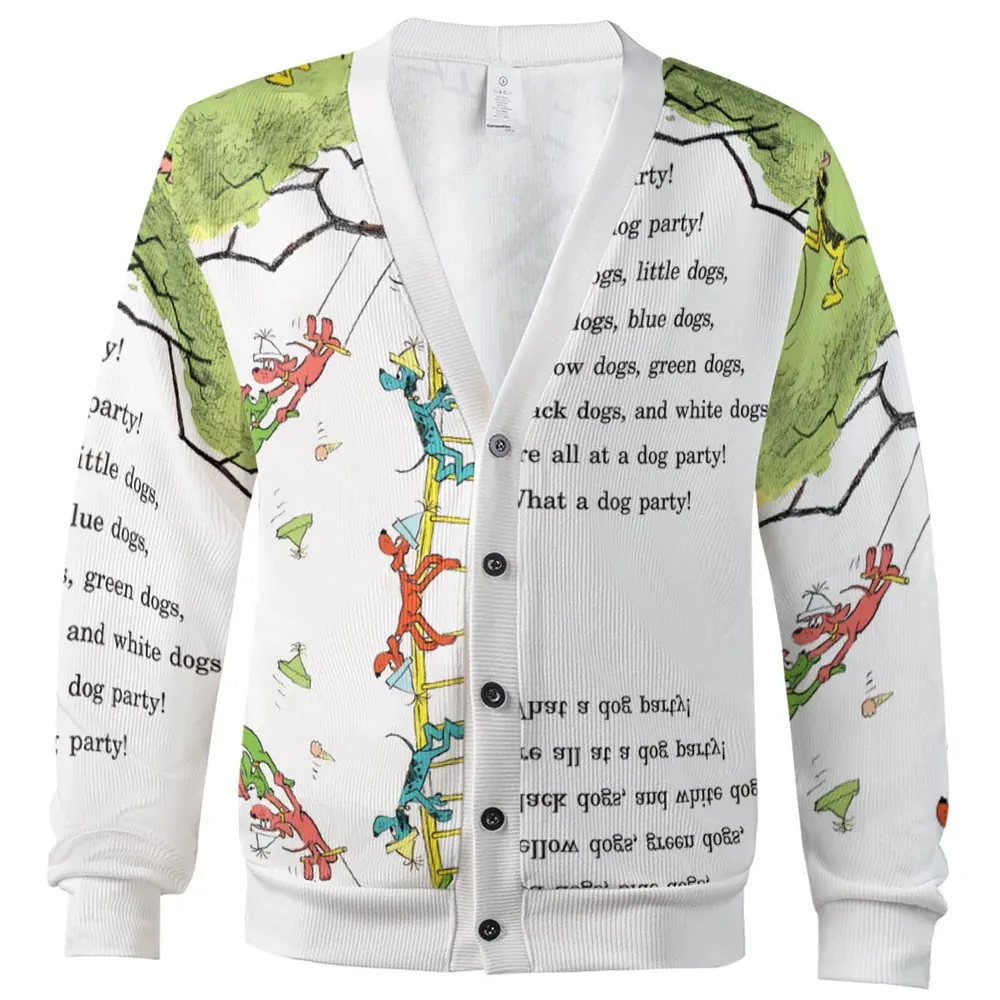 A Dog Party Cardigan - 2