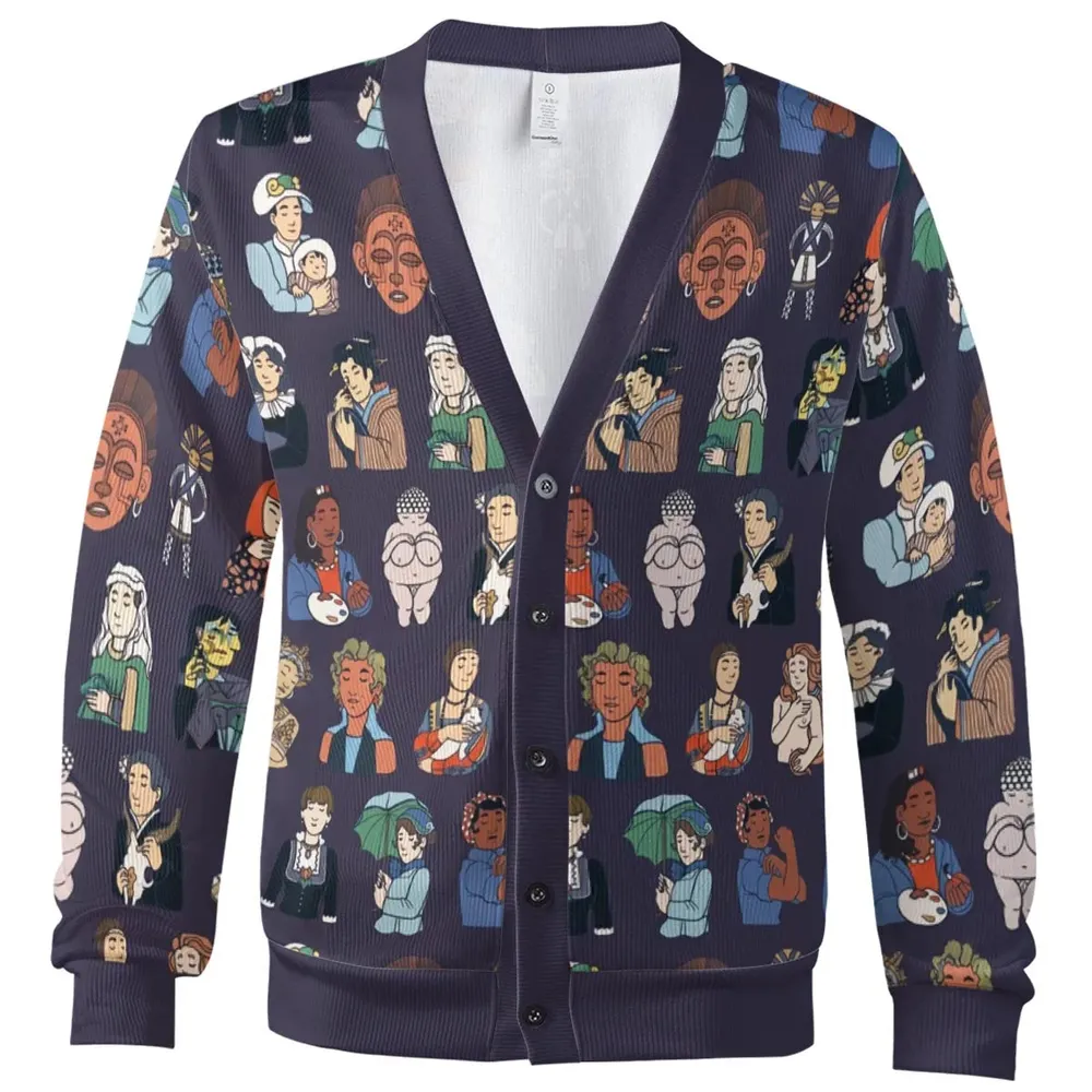 Women of Art History Cardigan - 2