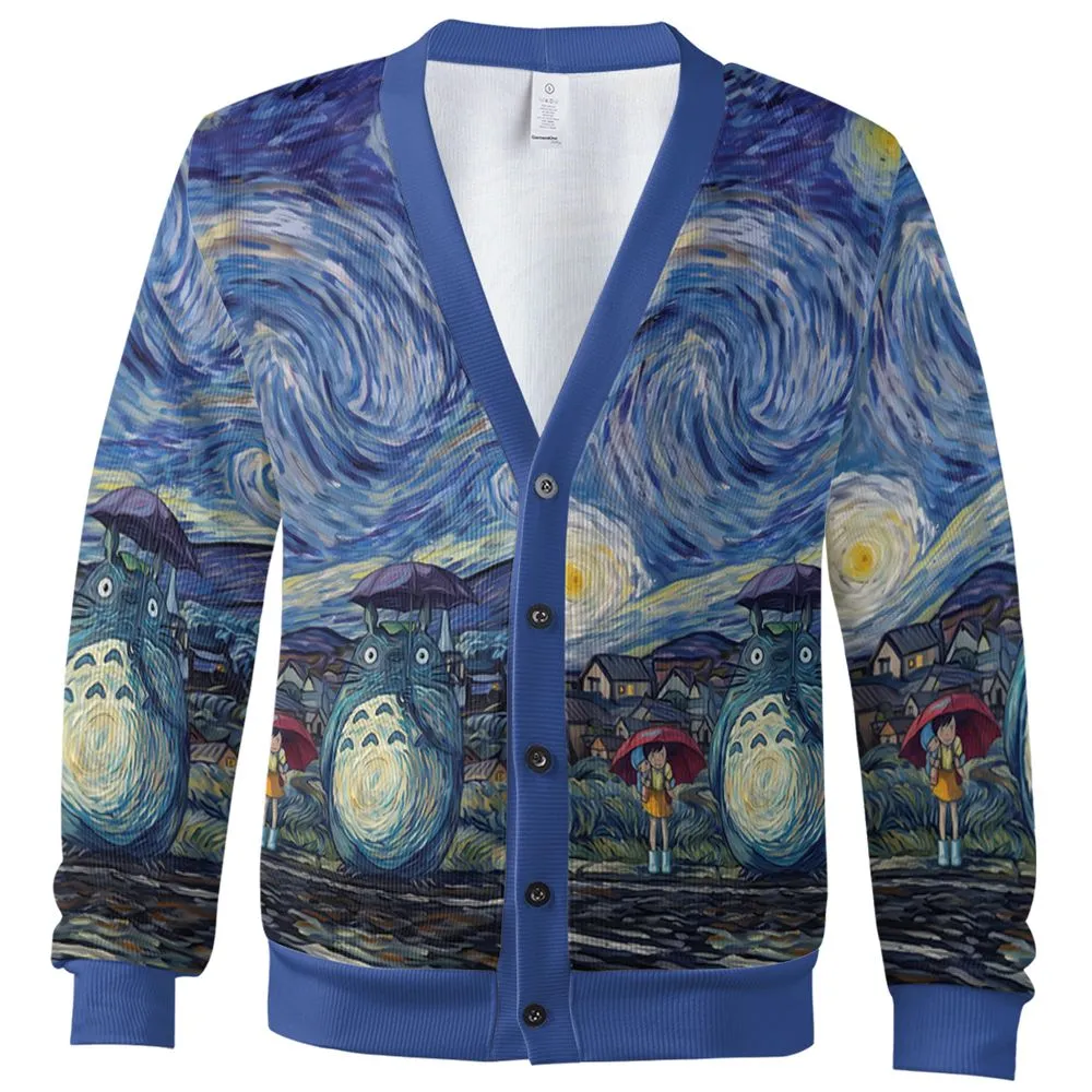 Starry Night with Totoro -  - 2