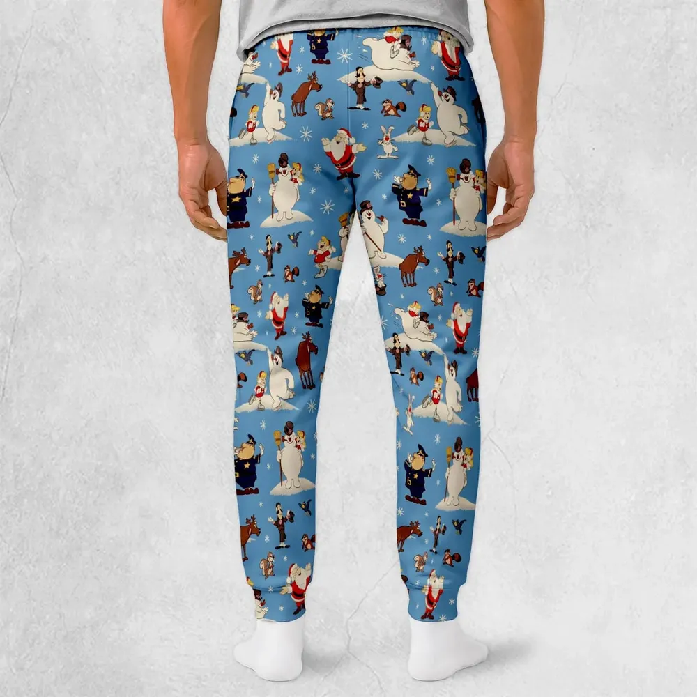 Frosty the Snowman Christmas Characters Sweatpants - 2
