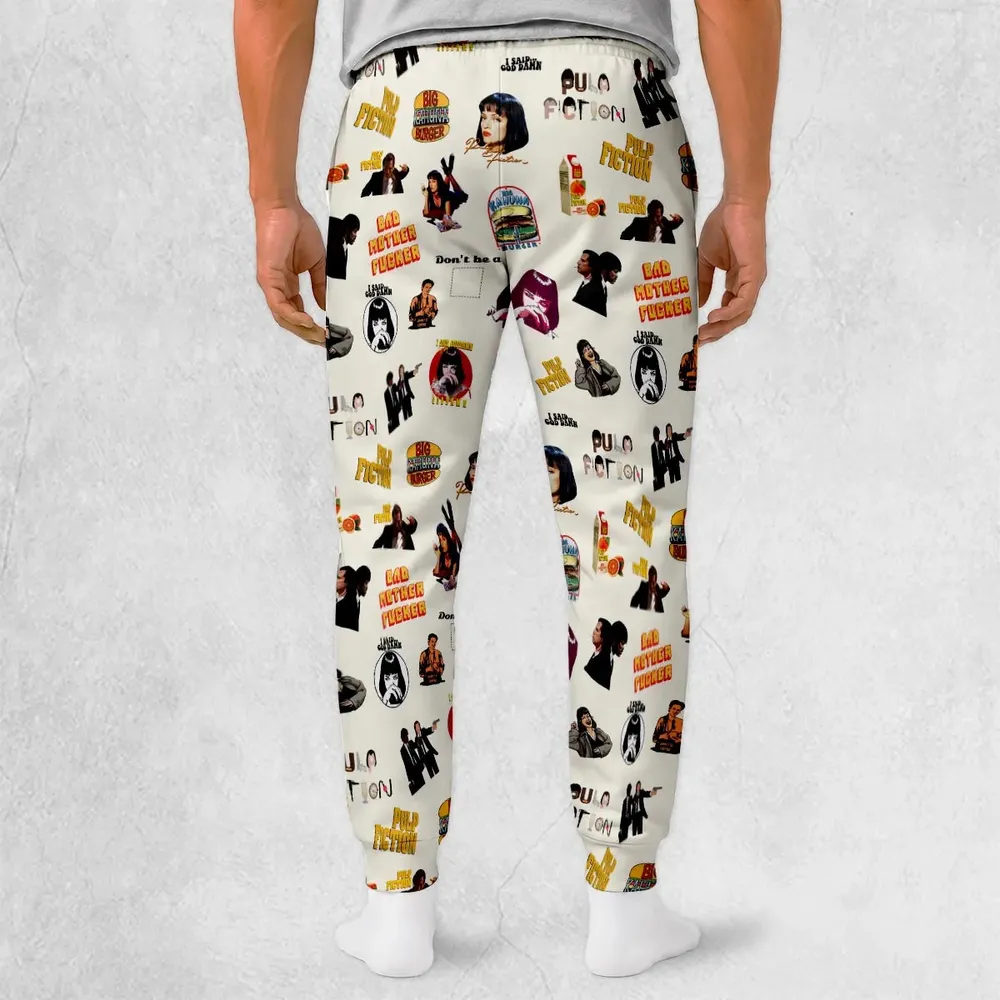 Pulp Fiction Pattern Sweatpants - 2