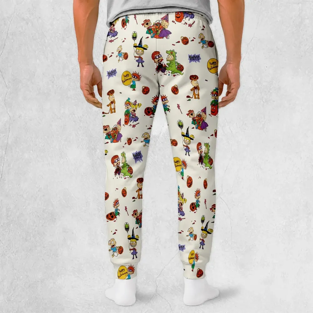 Rugrats Happy Halloween Pattern Sweatpants - 2