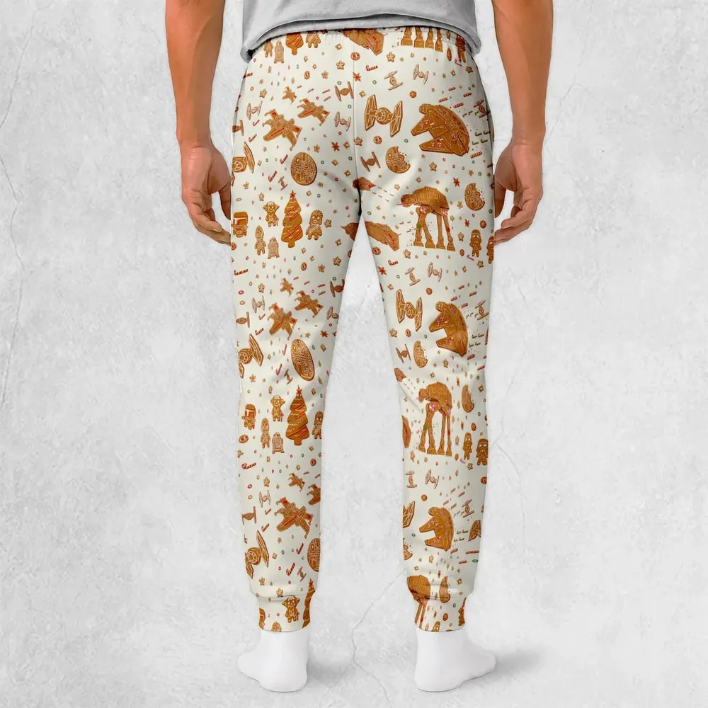 Gingerbread Christmas Star Wars Sweatpants - 2