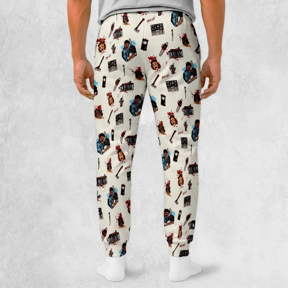Supernatural Horror Evil Dead Halloween Sweatpants - 2