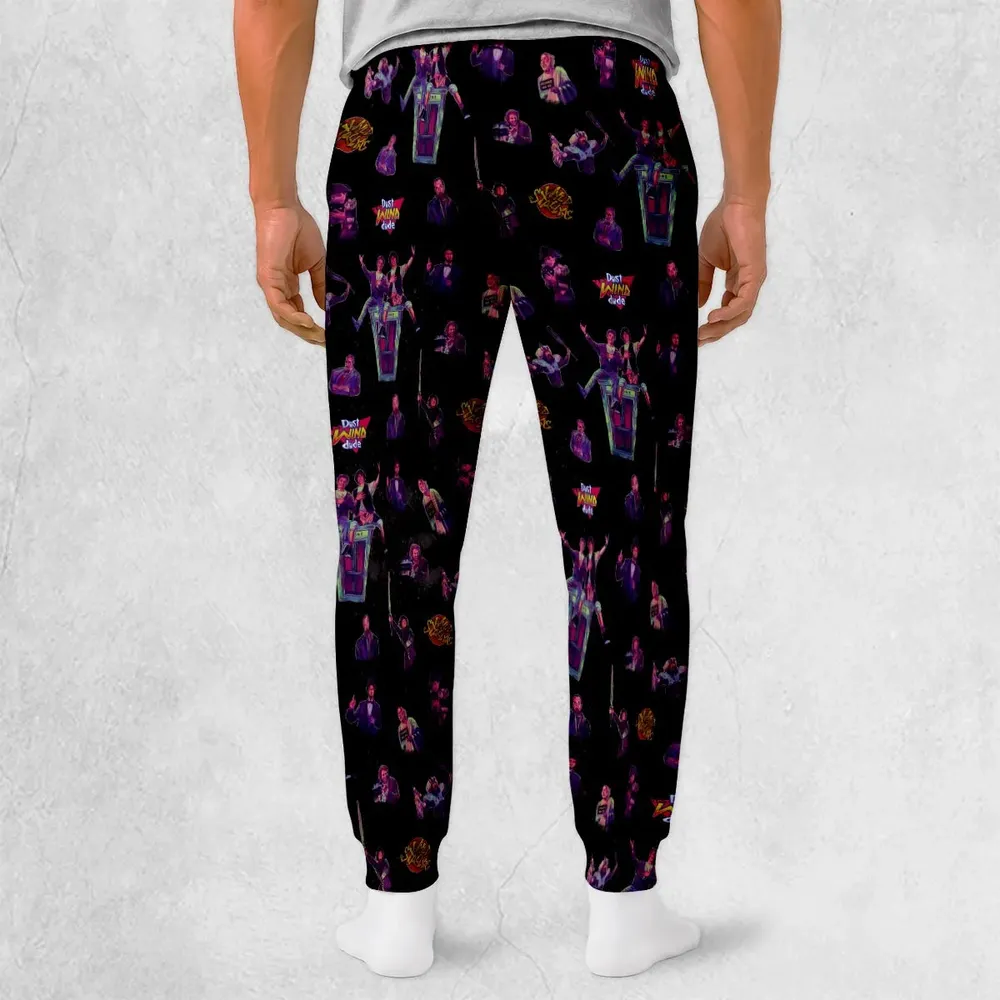 Wyld Stallyns Bill and Ted's Excellent Adventure Character Sweatpants - 2