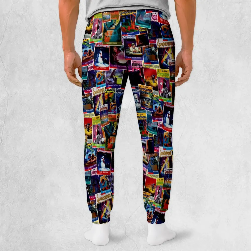 Goosebumps Monster Collage Pattern Sweatpants - 2