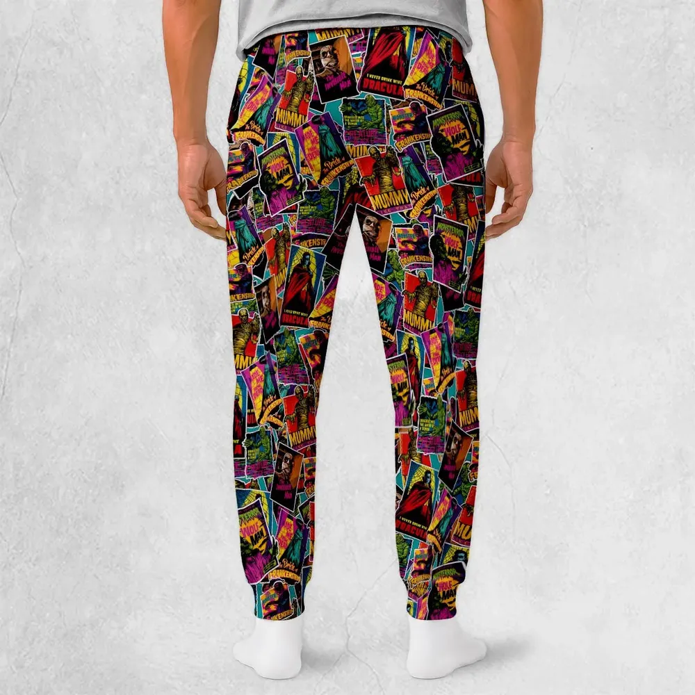 Multi Monster Pop Badges Sweatpants - 2