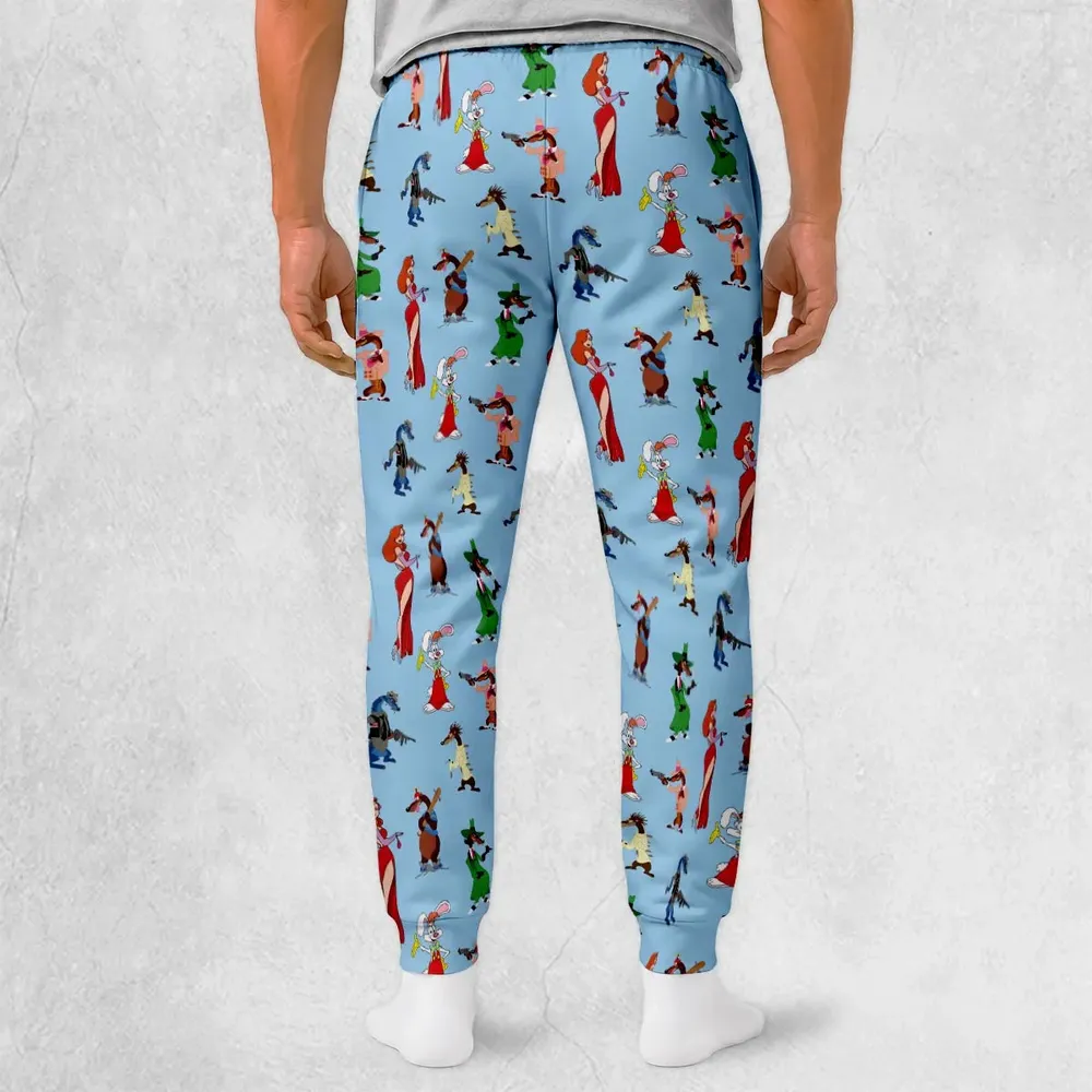 Roger Rabbit Jessica Rabbit The Weasels Who Framed Roger Rabbit Sweatpants - 2
