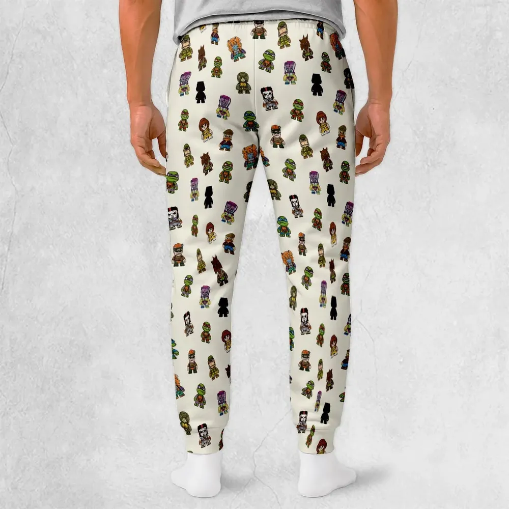 Teenage Mutant Ninja Turtles in Kidrobot style Sweatpants - 2