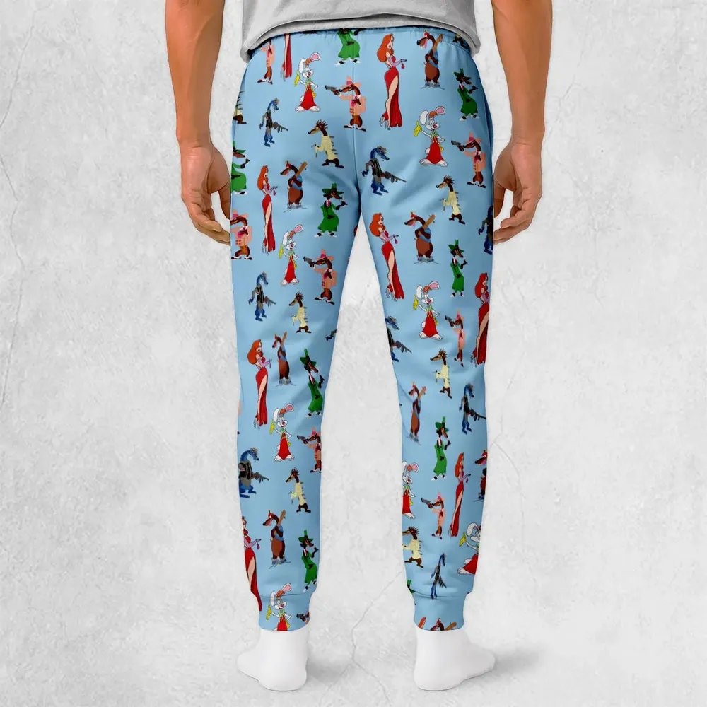 Roger Rabbit Jessica Rabbit The Weasels Who Framed Roger Rabbit Sweatpants - 2