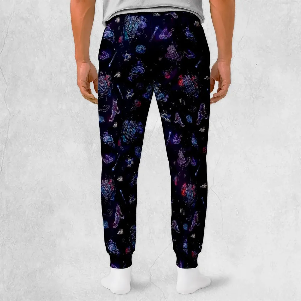 Tardis Doctor Who Seamless Sweatpants - 2