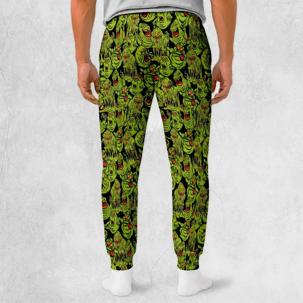 Funny Slimer Ghostbusters Sweatpants - 2