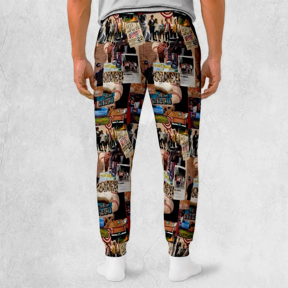 Memorable Baseball Movie Scenes Collage The Sandlot Sweatpants - 2