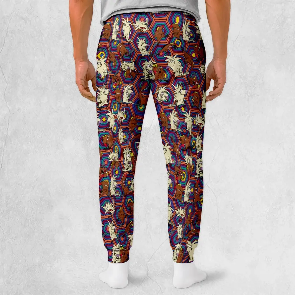The Angry Beavers Pattern Sweatpants - 2