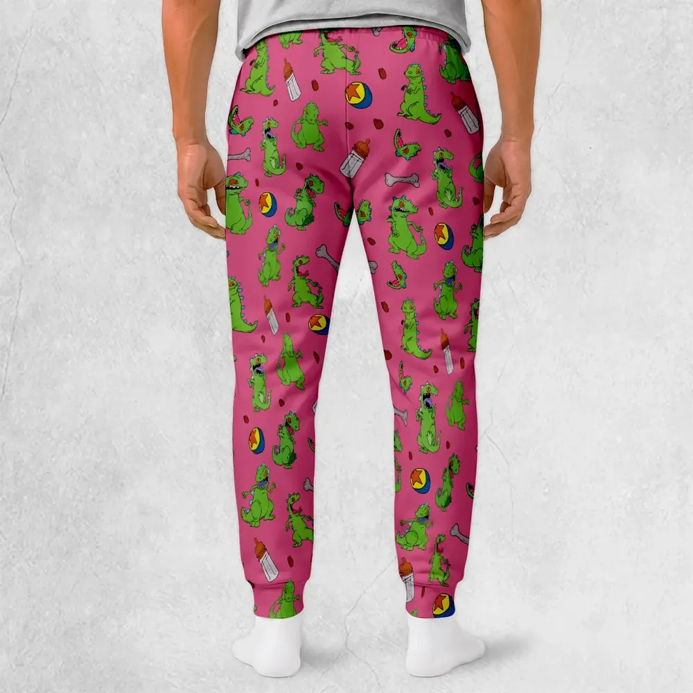 Rugrats Reptar Pattern Sweatpants - 2