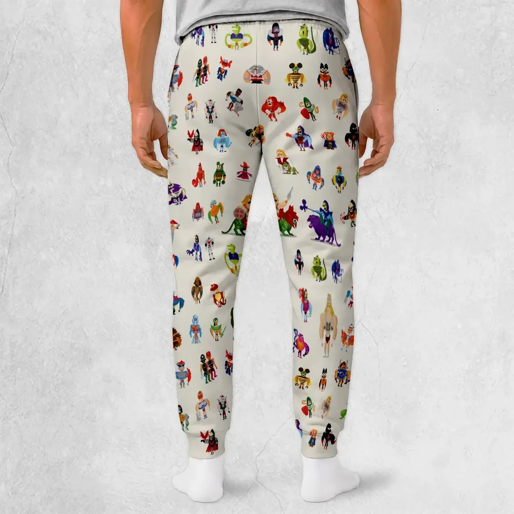 He-Man & Masters Of The Universe Characters Pattern Sweatpants - 2