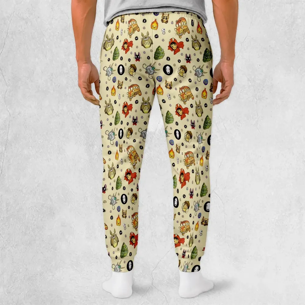 Ghiblipalooza Ghibli Themed Sweatpants - 2