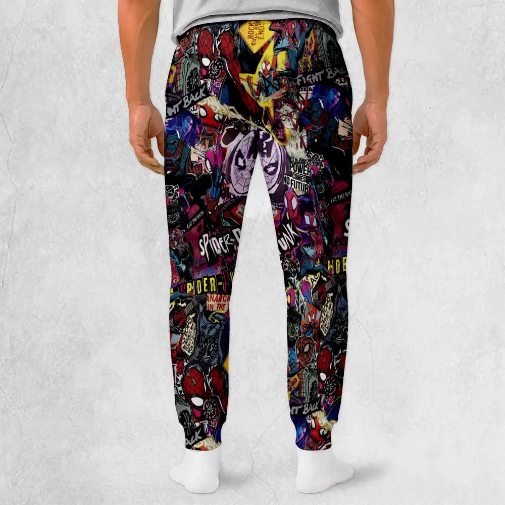 Spider-Punk Get Punked Across Spider-Verse Sweatpants - 2