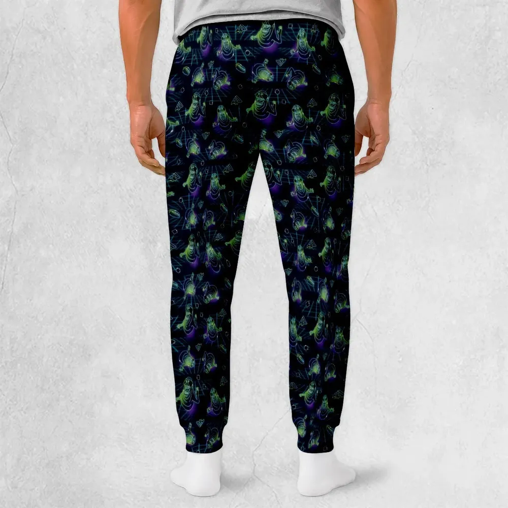 The Real Ghostbusters Slimer Classics Retro Sweatpants - 2