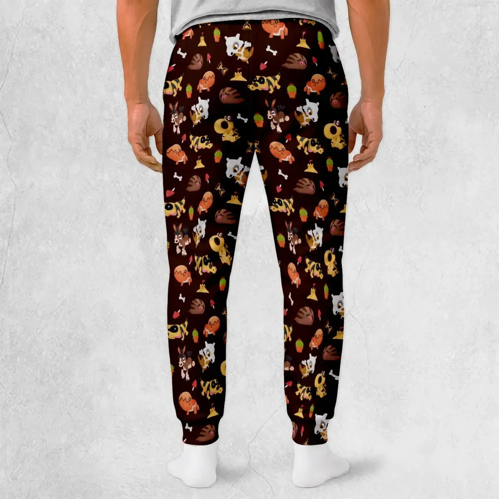 Ground Type Pokemon Pattern Sweatpants - 2