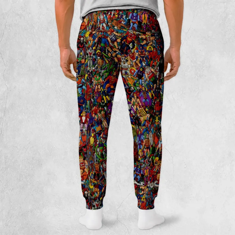 MOTU's Characters Figure Pattern He-man and The Masters of The Universe Sweatpants - 2