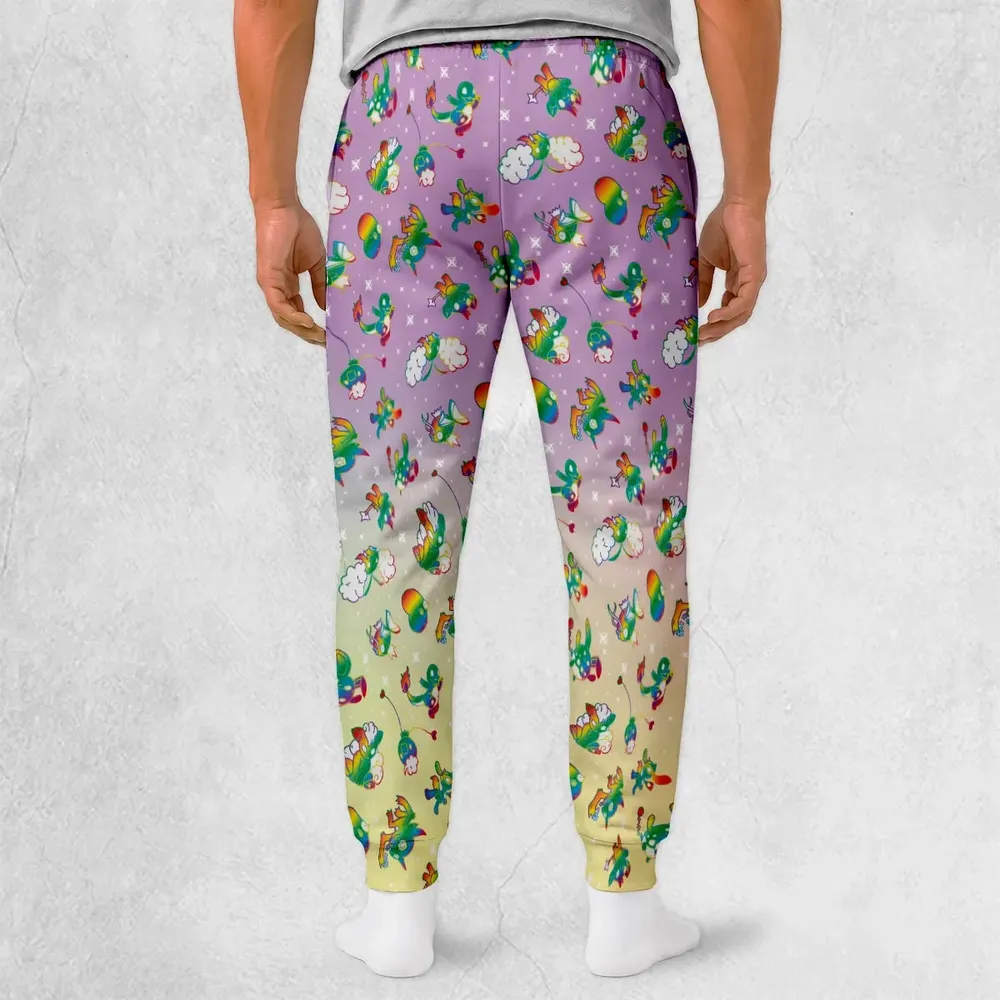 Rainbow Pokemon Pattern Sweatpants - 2