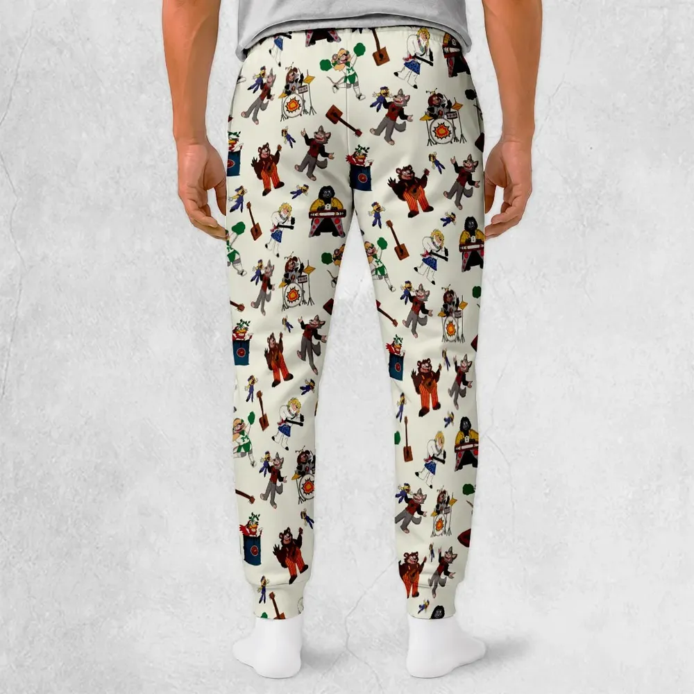 The Rock-afire Explosion Pattern Sweatpants - 2