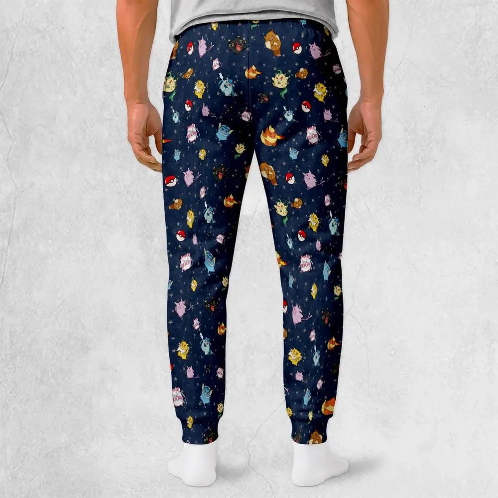 Gengar as Eevee The Eeveelutions Pokemon Sweatpants - 2