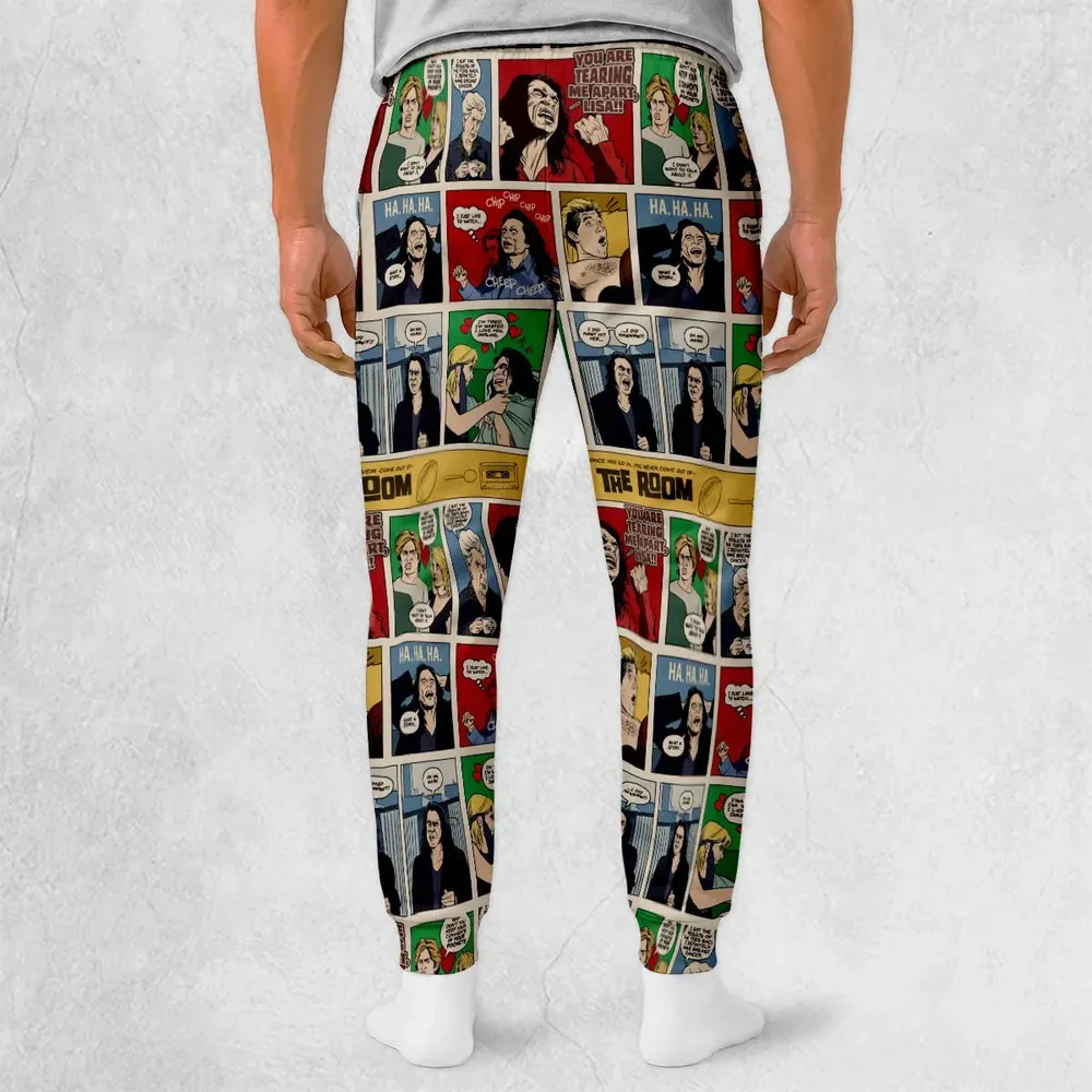 The Room Comic Style Sweatpants - 2