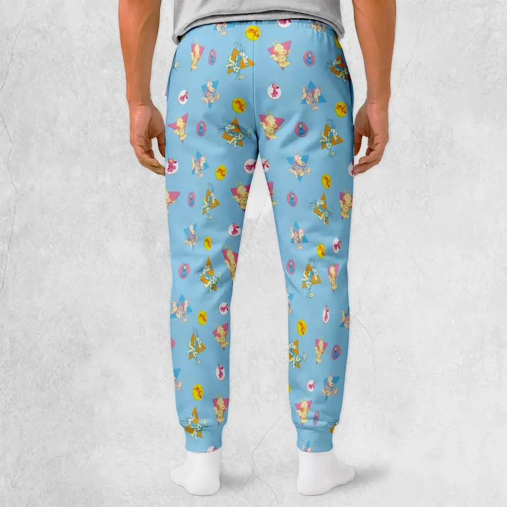 Rocko and Spunky Pattern Rocko's Modern Life Sweatpants - 2