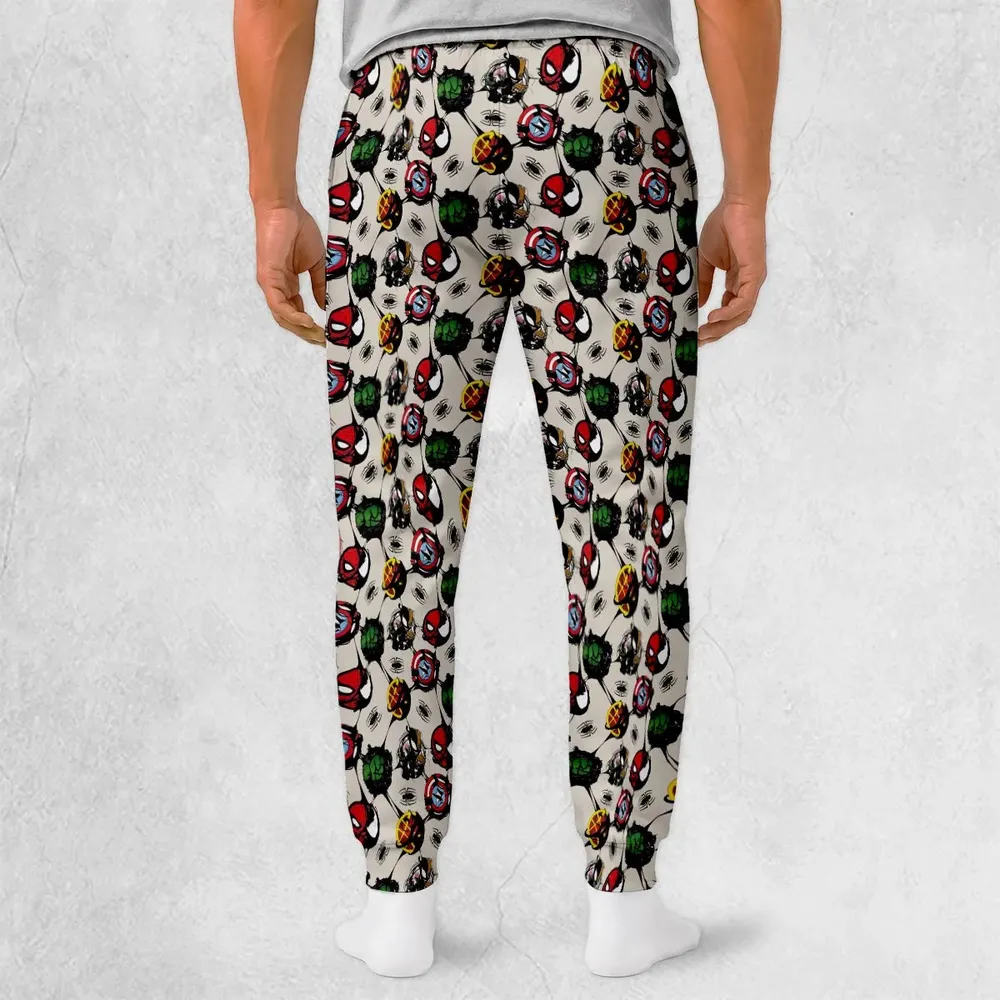 Spider Venom Pattern Sweatpants - 2