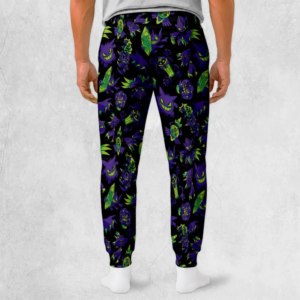 Ghost Type Pokemon Pattern Sweatpants - 2