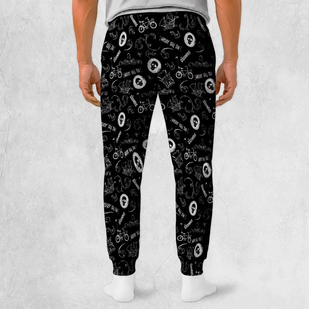 Never Say Die The Goonies Pattern Sweatpants - 2