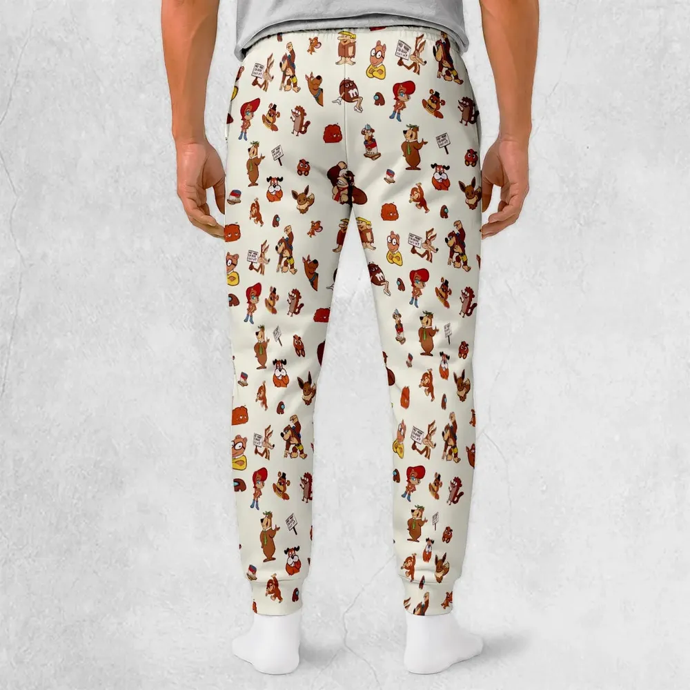 Famous Cartoon Characters in Brown Sweatpants - 2