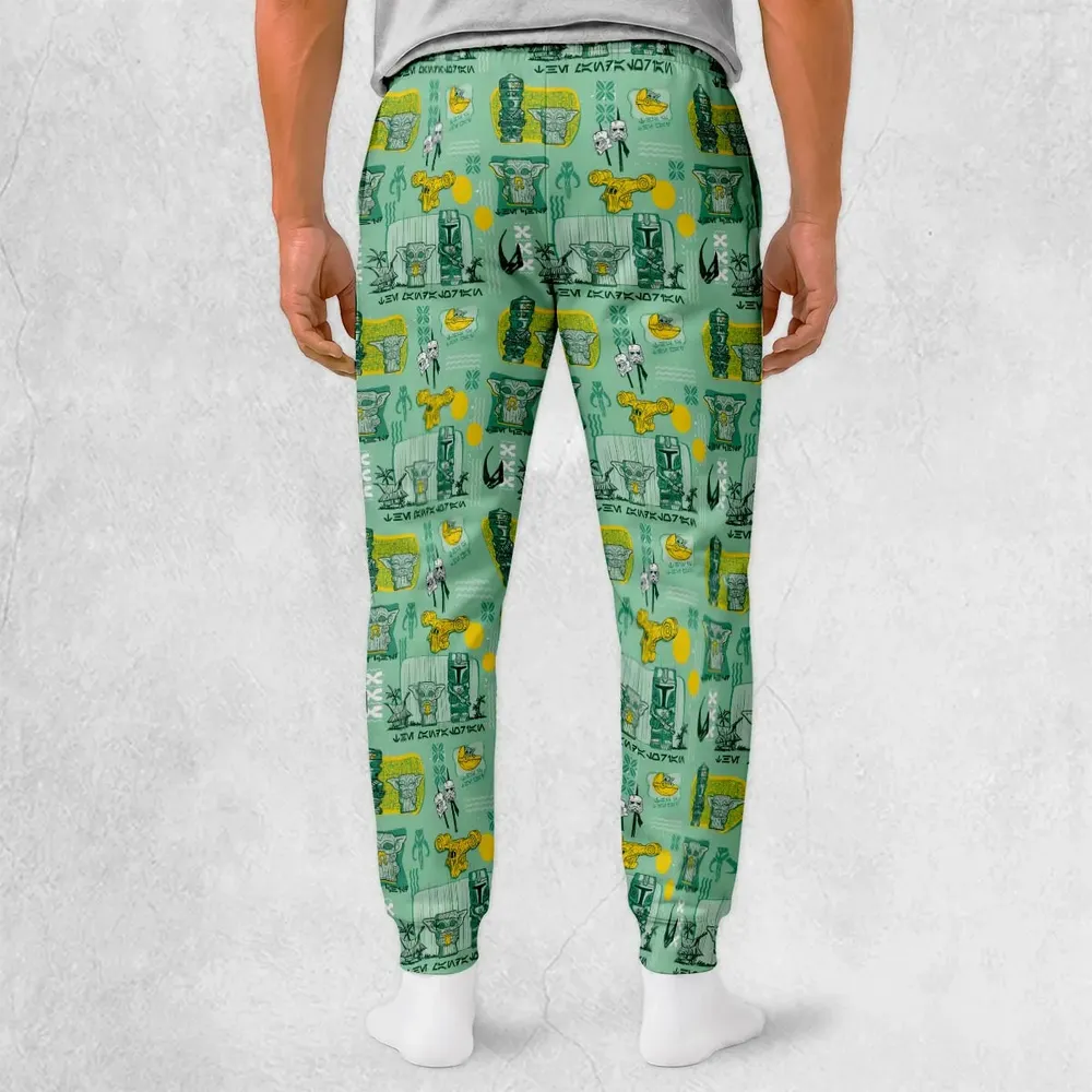 The Mandalorian Star Wars Aloha Sweatpants - 2