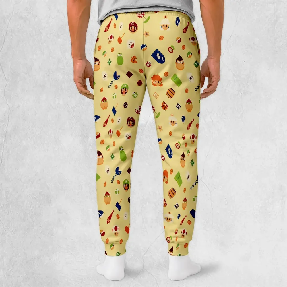 Mario and Friends Pattern Sweatpants - 2