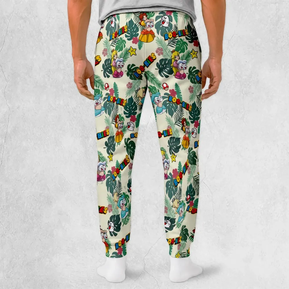 Super Mario Boo-Bies Pattern Sweatpants - 2