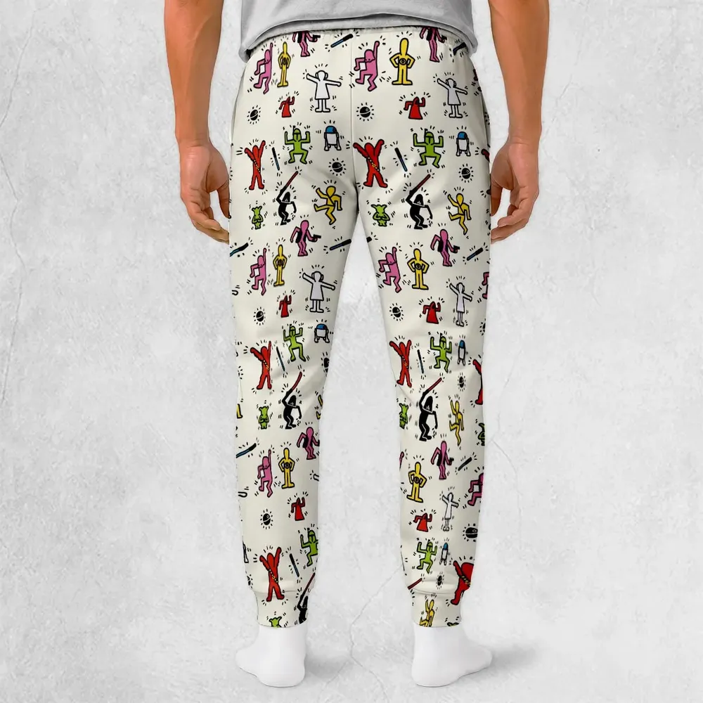 Pop Wars Star Wars Pop Art Pattern Sweatpants - 2