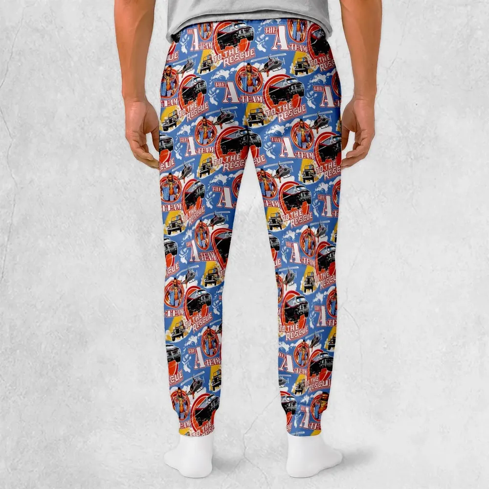 To The Rescue The A Team Pattern Sweatpants - 2