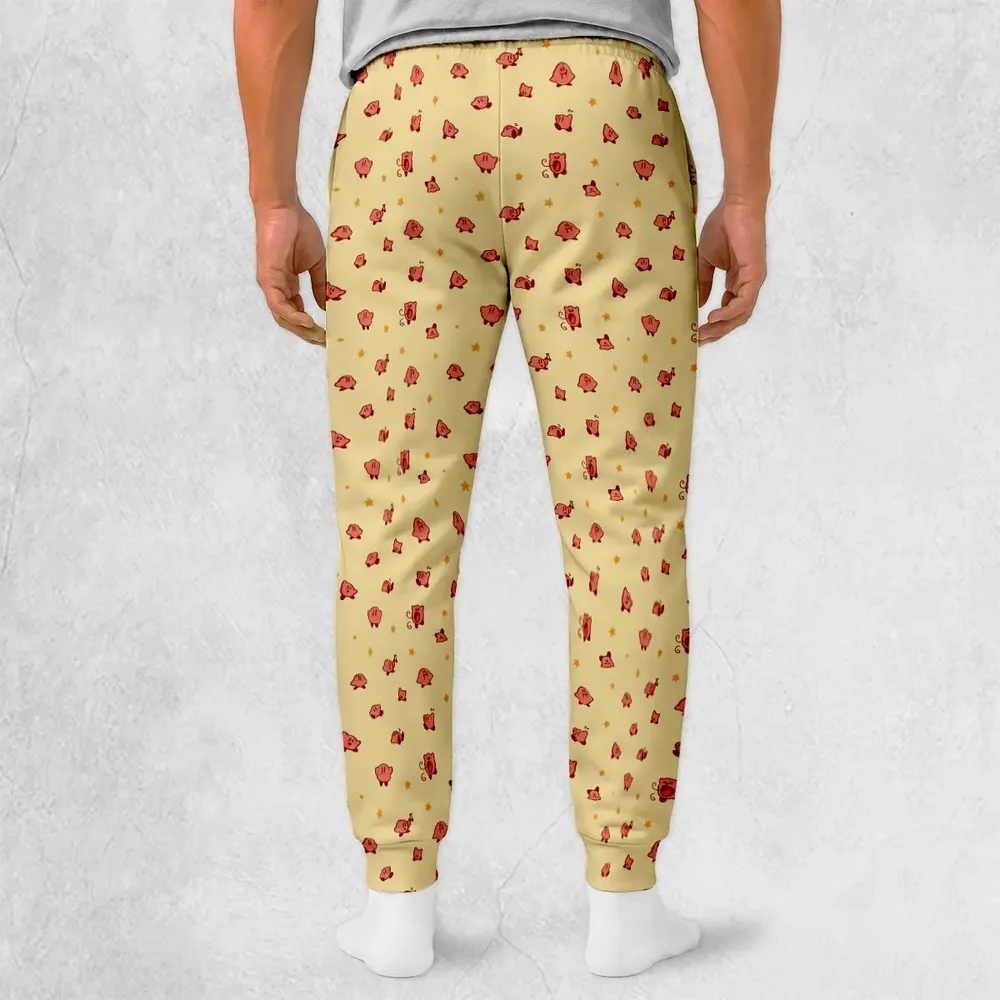 Nintendo Kirby Pattern Sweatpants - 2
