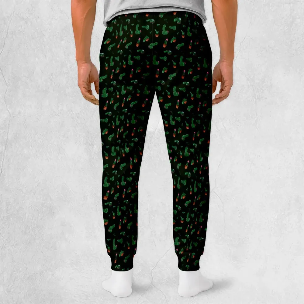 Funny Plants Pattern Sweatpants - 2