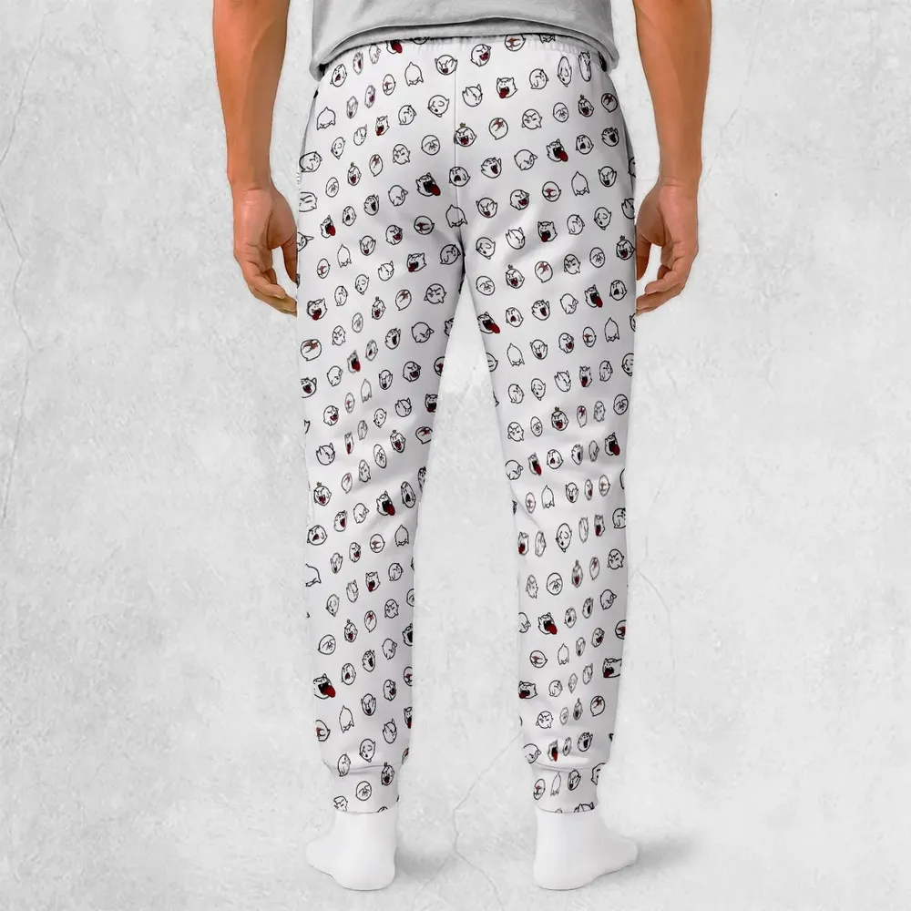Super Mario Boo Pattern Sweatpants - 2