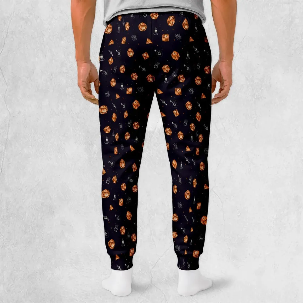 Halloween Dices Pattern Sweatpants - 2