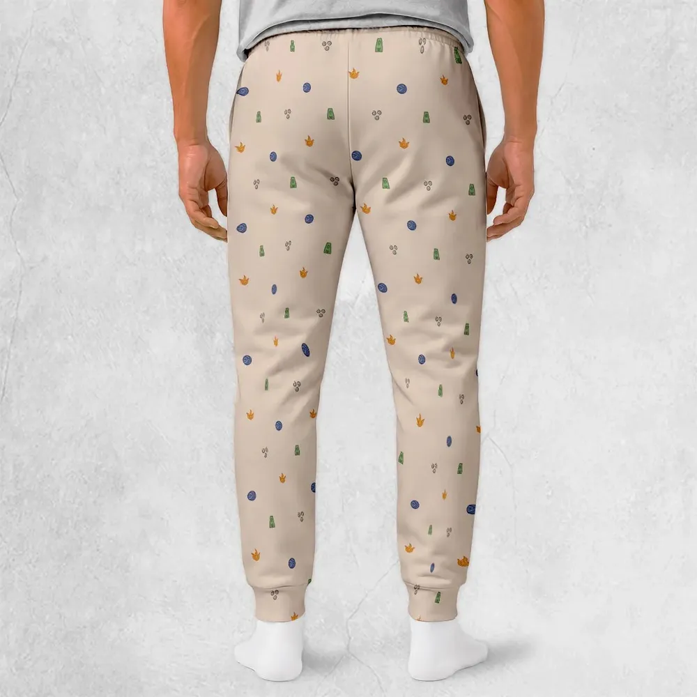 Avatar The Last Airbender Four Elements Pattern Sweatpants - 2