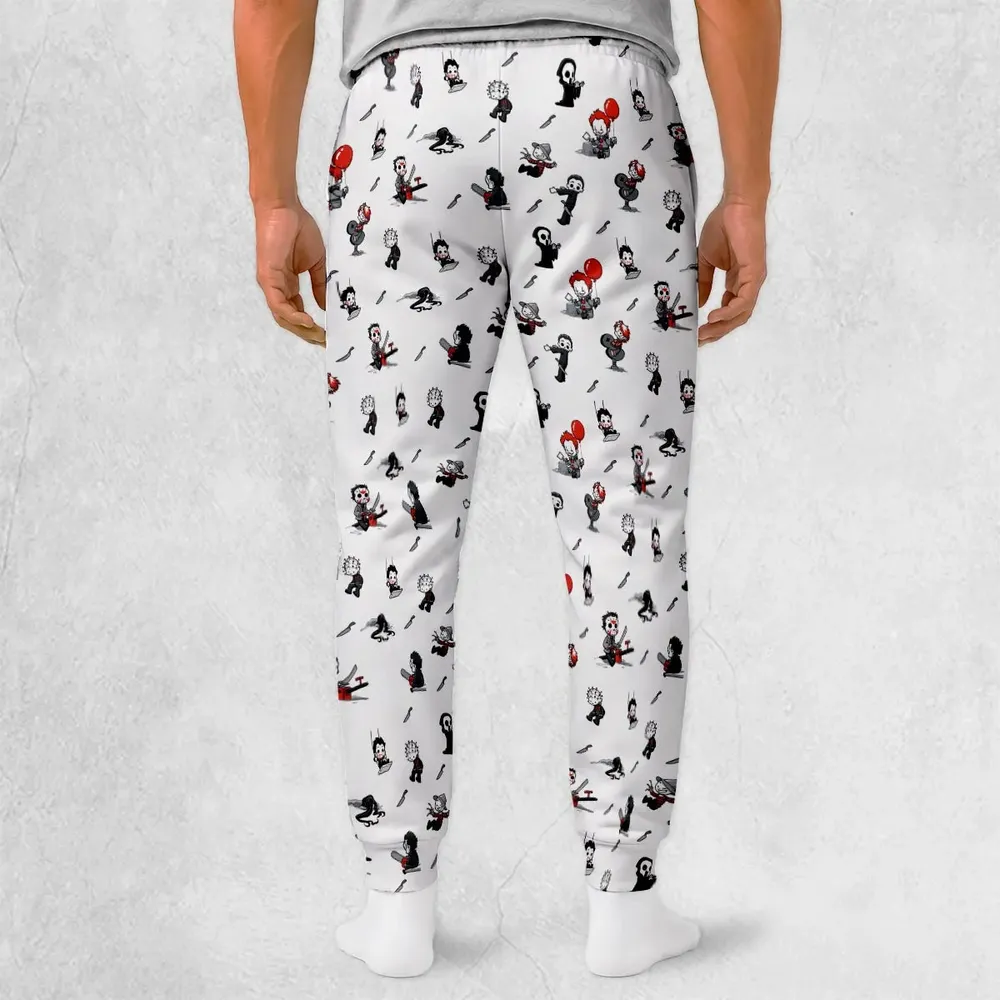 Baby Horror Characters Pattern Sweatpants - 2