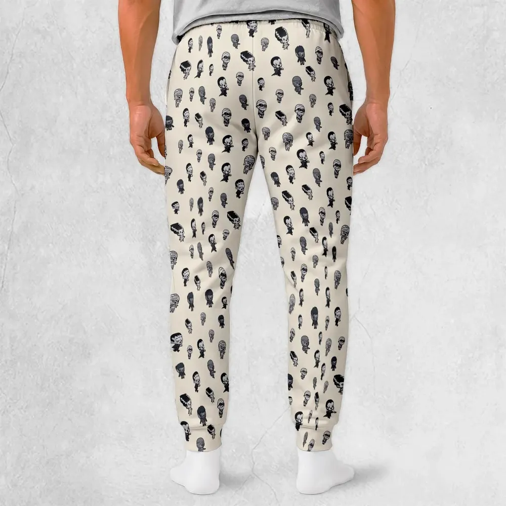 Baby Monsters Pattern Sweatpants - 2